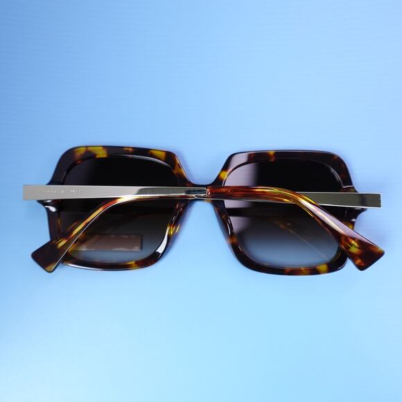Rebecca Minkoff Willow Sunglasses Tortoiseshell Frame with Gold Arms main image 12